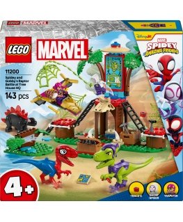 LEGO Super Heroes Marvel 11200 – Spideyn ja Gobbyn lentotaistelu puumajalla
