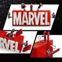 LEGO Super Heroes Marvel 76313 - MARVEL logo and minifigures LEGO Super Heroes Marvel 76313 - MARVEL logo and minifigures