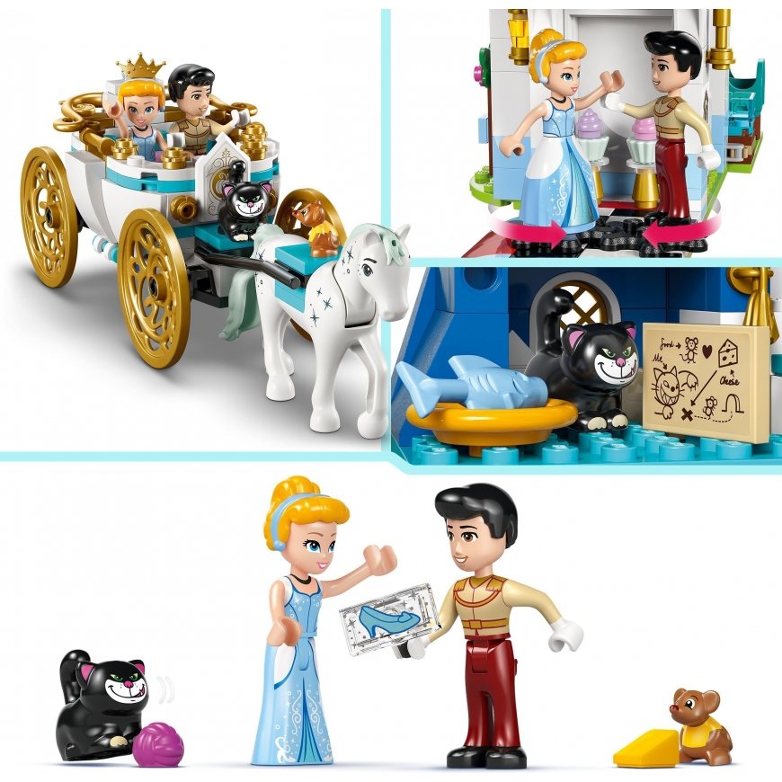 Disney Princess 43275 – Tuhkimon linna ja hevosvaunut – 4