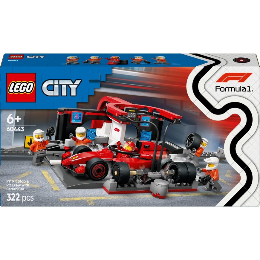LEGO City 60443 – F1 Pit