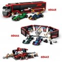 LEGO City 60443 – F1 Pit Stop with Pit Crew and Ferrari Car