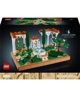 LEGO Icons 10359 – Puutarha ja suihkulähde