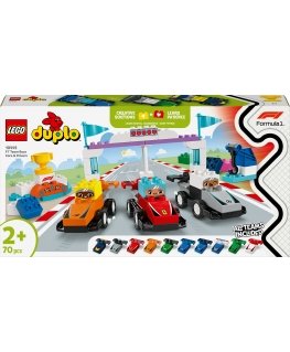 DUPLO Town 10445 - F1 Team Racing Cars and Drivers