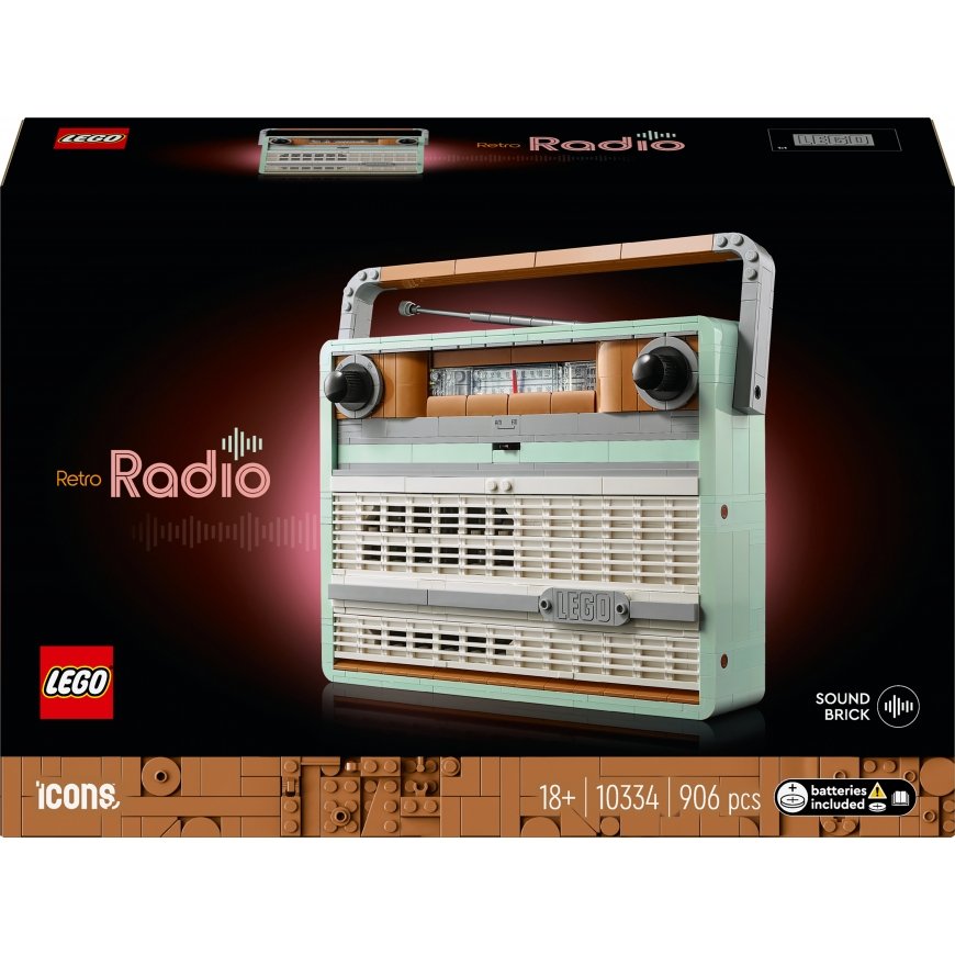 LEGO Icons 10334 – Retro Radio