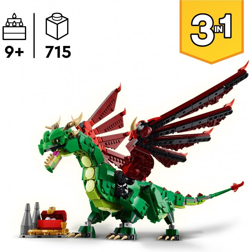 LEGO Creator Keskiaikainen lohikäärme – 2