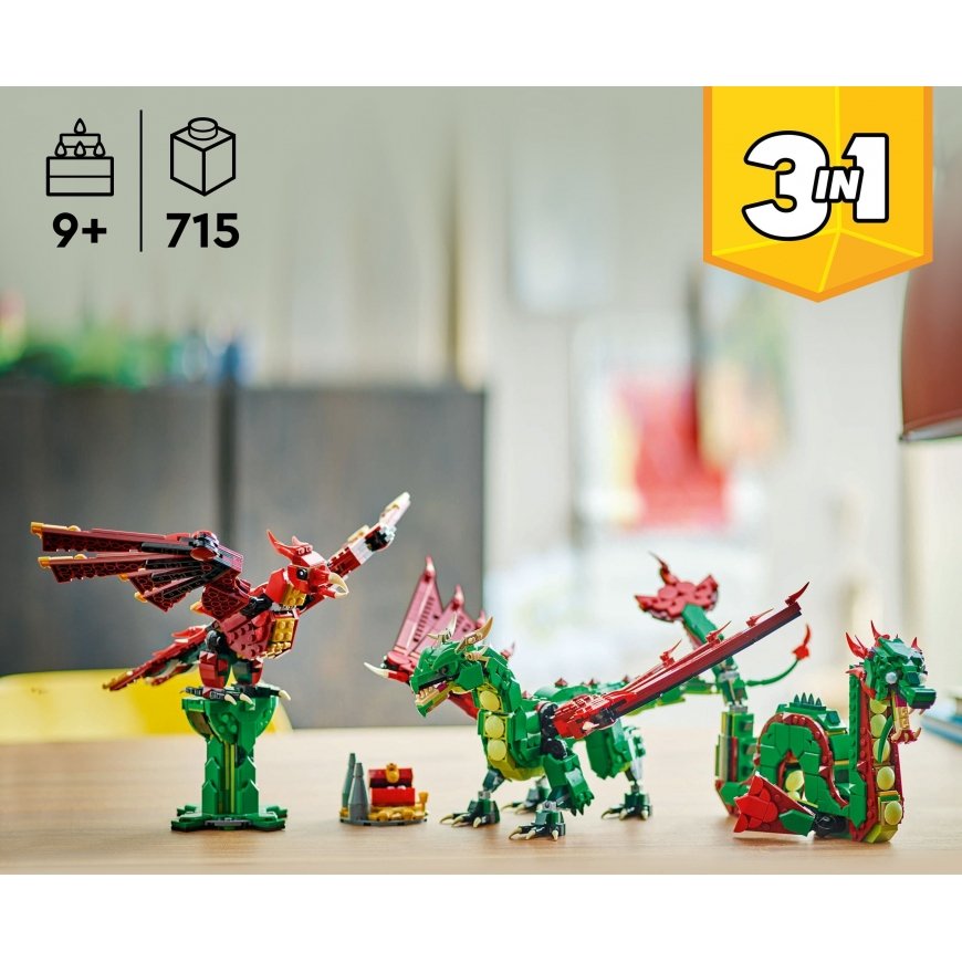 LEGO Creator Keskiaikainen lohikäärme – 3