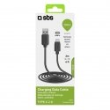 SBS TECABLETC220K USB кабель USB 2.0 2 m USB A USB C Черный