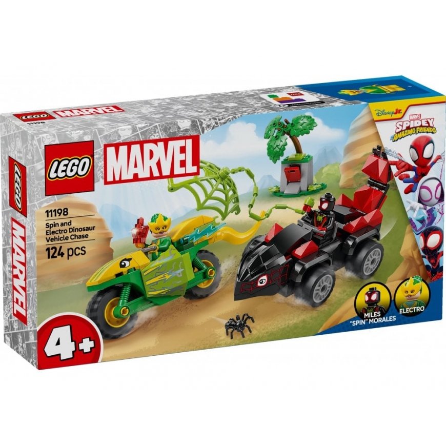 SPIDEY 11198 Spin and Electro Dinosaur Vehicle Chase – 2
