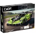 Klocki konstrukcyjne CaDA Zdalnie sterowany samochod rycszysnowy with disc device RC sportowe green Chassis Phantom Wing Wyścigó