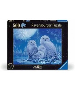 Puzzle Ravensburger - Puzzle 500 Owls In The Moonlight