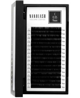 Nanolash Volume Lashes False Eyelashes 0.05 C 9 Mm 1 U