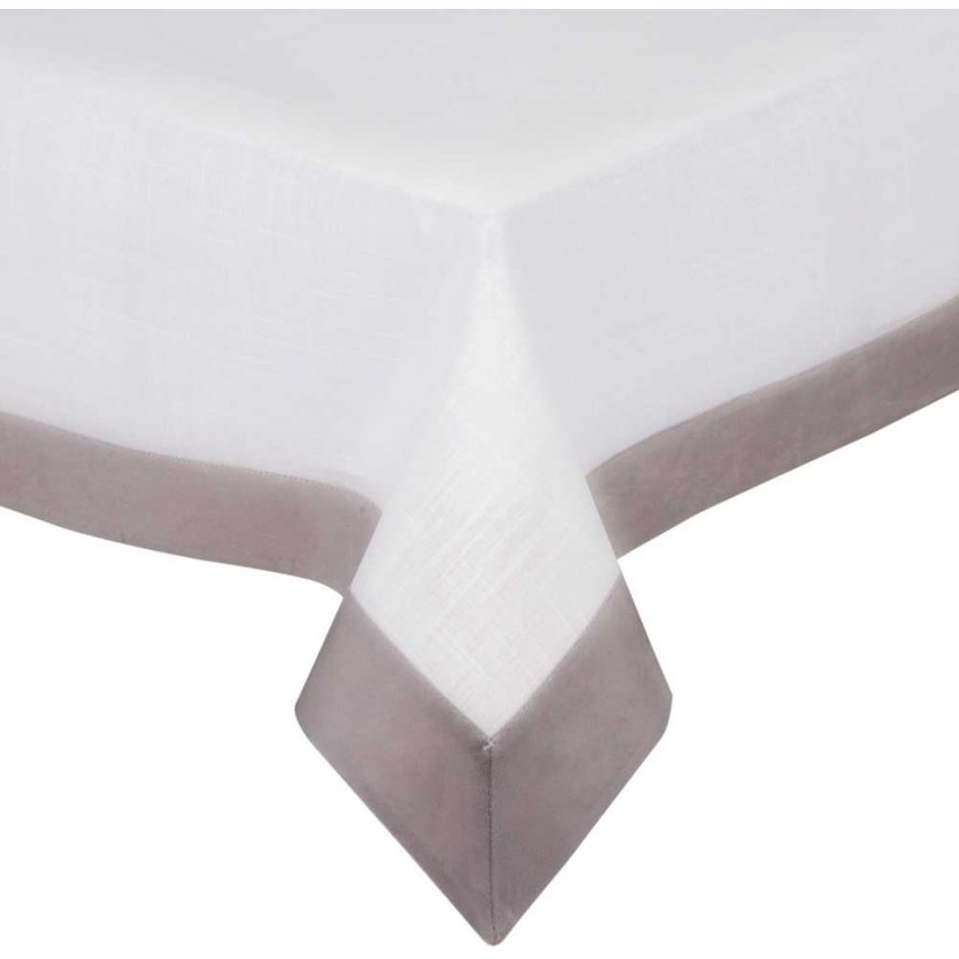 Myhome Tablecloth Pastel Grey 130 x