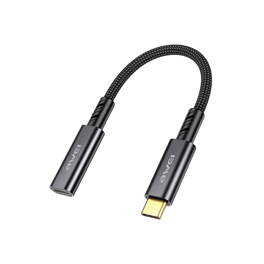 AWEI Adapter CL-216T USB-C|USB-C czarny|black