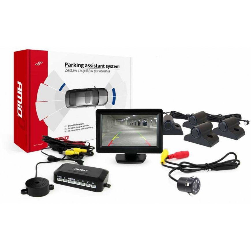 Amio Parking Sensor Kit TFT01 4