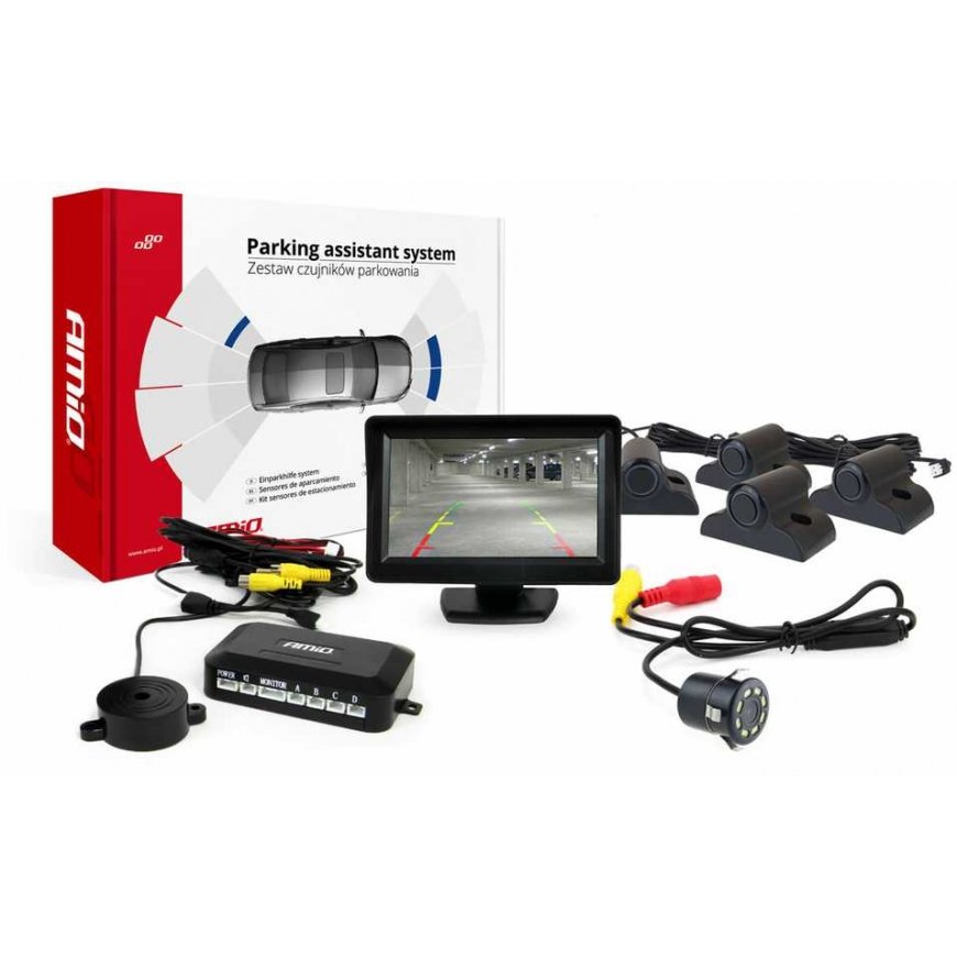 Amio Parking sensor kit tft01 4