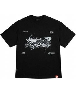 Skinarma T-Shirt Bolt L juodos spalvos