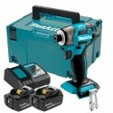 MAKITA screwdriver UDAROWA 1/4" 180NM 18V LXT 5.0Ah
