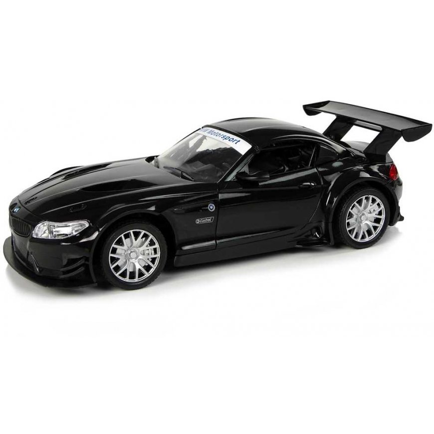 Lean Toys Remote-controlled sports car BMW Z4 GT3, 2.4 G, 1:18, black – 3
