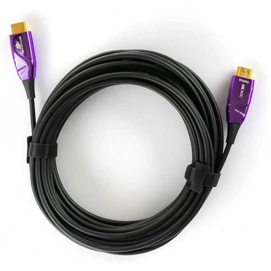 Spacetronik UHS AOC HDMI 2.1 optinis kabelis SH-OX500 50 m – 3