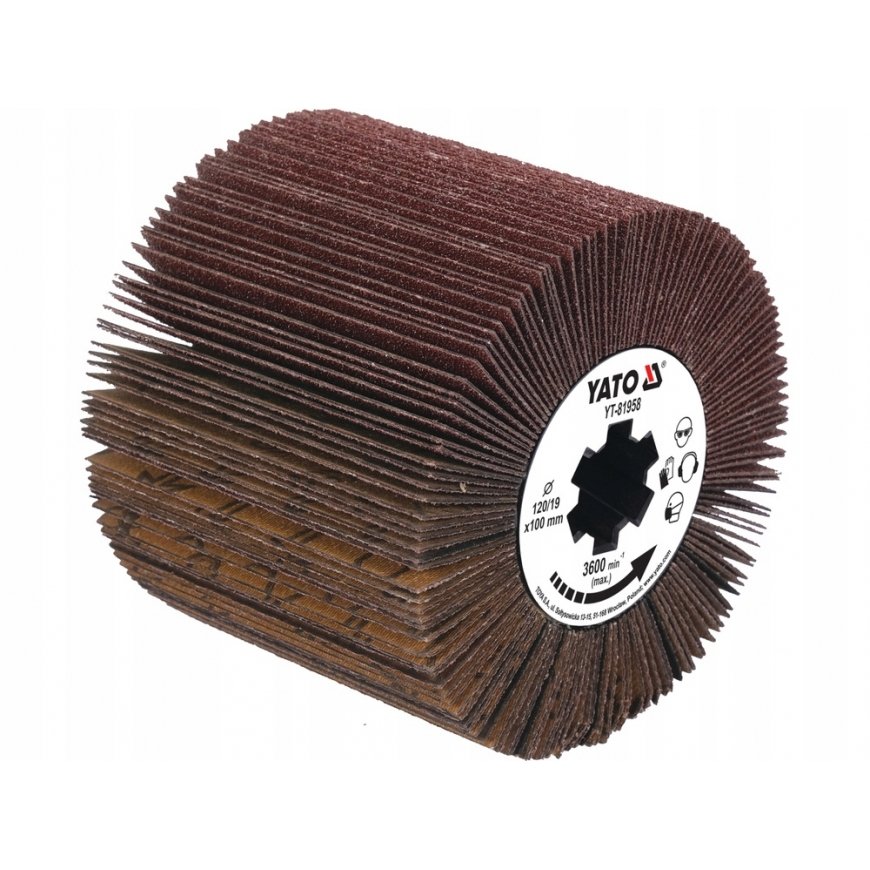 YATO BRUSH FOR SATIN MACHINE P120 (LEAF)