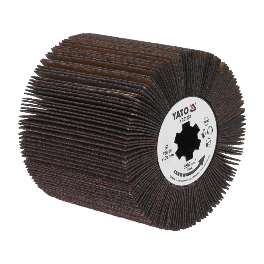 YATO BRUSH FOR SATIN MACHINE P120 (LEAF) – 2