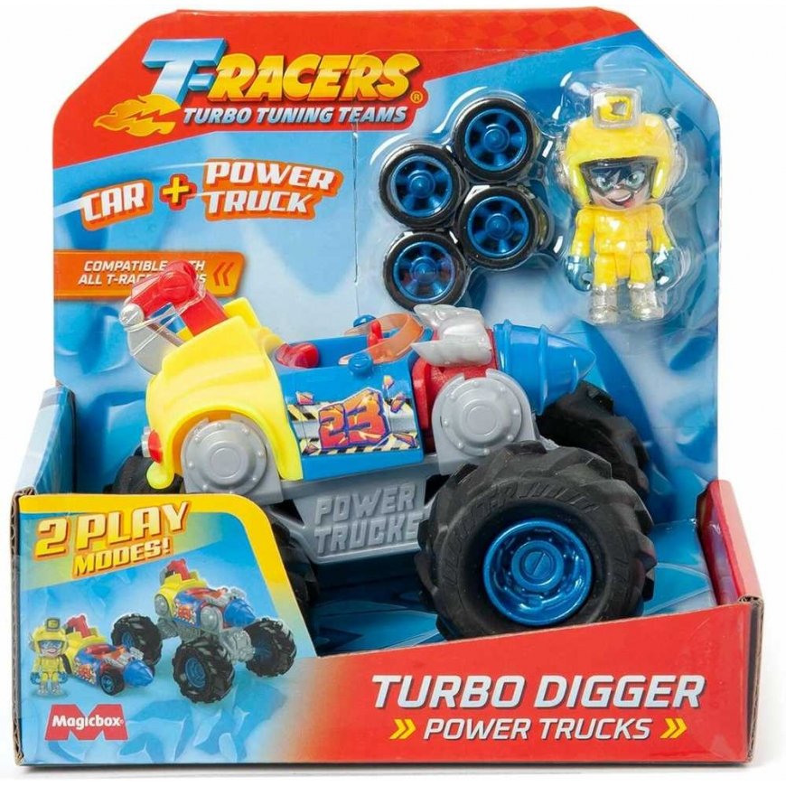Magic Box Rinkinys T-Racers Power Trucks Turbo Digger Važiuoklė 2w1 – 2