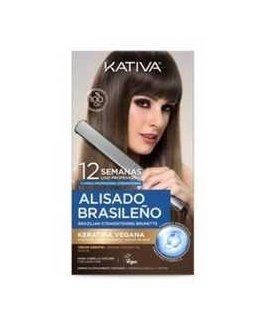 Kativa Veg Brazilian Straightening Kit C-Dark