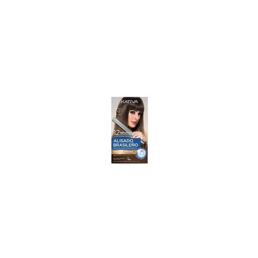 Kativa Veg Brazilian Straightening Kit C-Dark