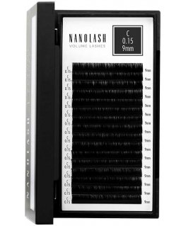 Nanolash Volume Lashes False Eyelashes 0.15 C 9 Mm 1 U