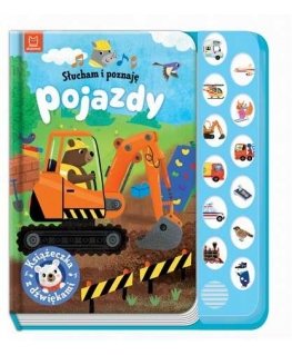 BOOK Aksjomat Słucham i poznaję Pojazdy ksišżeczka with dw 34124
