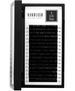 Nanolash Volume Lashes False Eyelashes 0.05 D 9 Mm 1 U