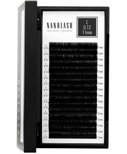 Nanolash Volume Lashes False Eyelashes 0.12 C 11 Mm 1 U