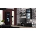 Cama hanging display cabinet SOHO black/black gloss Cama hanging display cabinet SOHO black/black gloss