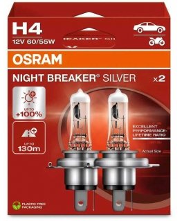 Osram Night Breaker Silver - H4 Car Bulbs