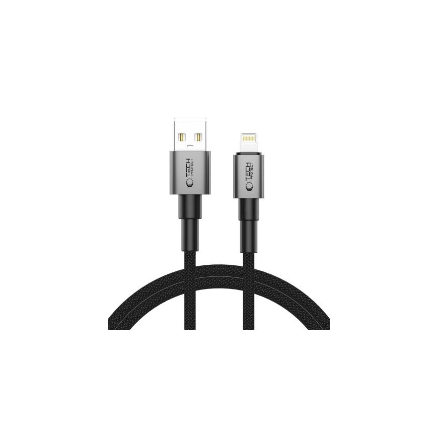 TECH-PROTECT ULTRABOOST DNA LIGHTNING CABLE 15W|2.4A 100CM IRON