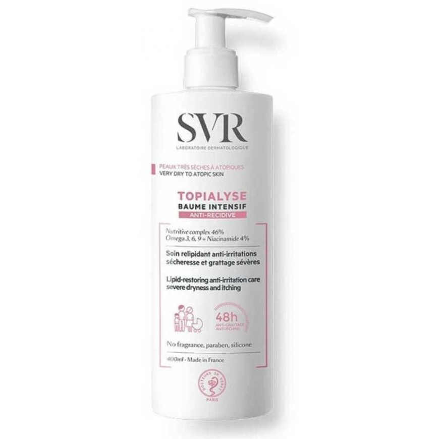 SVR Topialyse Ultra-Melting kremas, 400 ml – 2