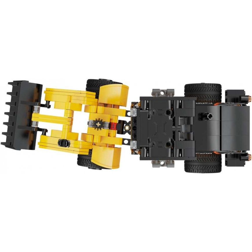 Klocki konstrukcyjne CaDA mała yellow copark-charger 403 elementy – 3