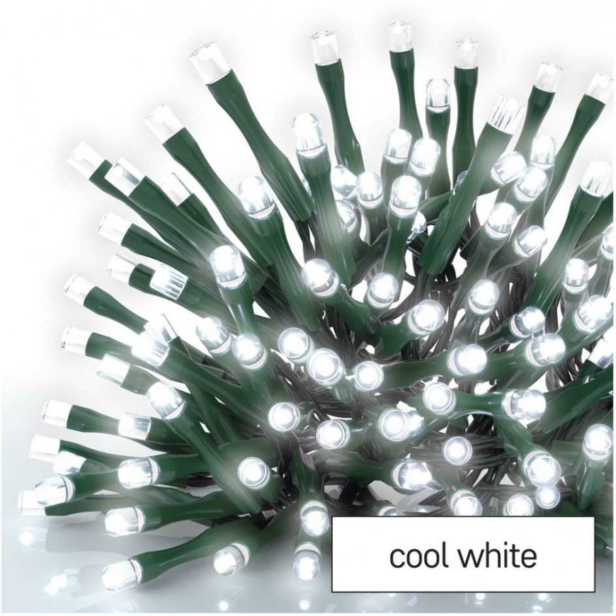 LED garland/curtain, 230Vac, 10 × 0.65m, 600 x LED, cold white, with control, EMOS – 2