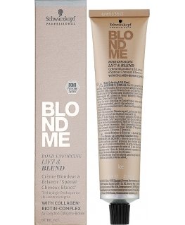 Schwarzkopf Professional BlondMe Lift&Blend Hair Dye Lightening Creamy 60ml - Ice | Lodowy