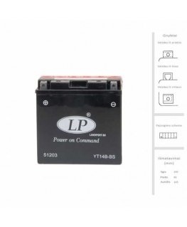 Landport Akumuliatorius 12 Ah 12V
