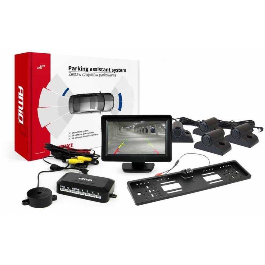 Amio Parking sensor kit tft01 4