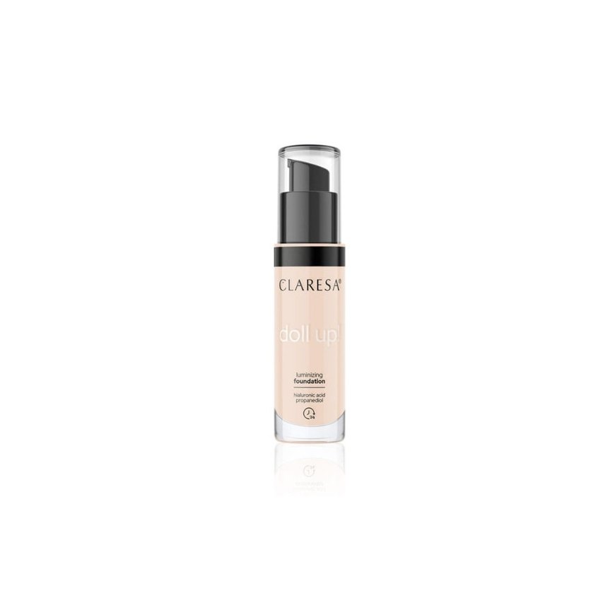 Claresa Doll Up! Lumizing Foundation 02 Light, 34 g – 2