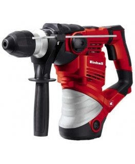 Electric Hammer Drill - Einhell TH-RH 1600 SDS Plus 1600W 800 RPM Black/Silver/Grey