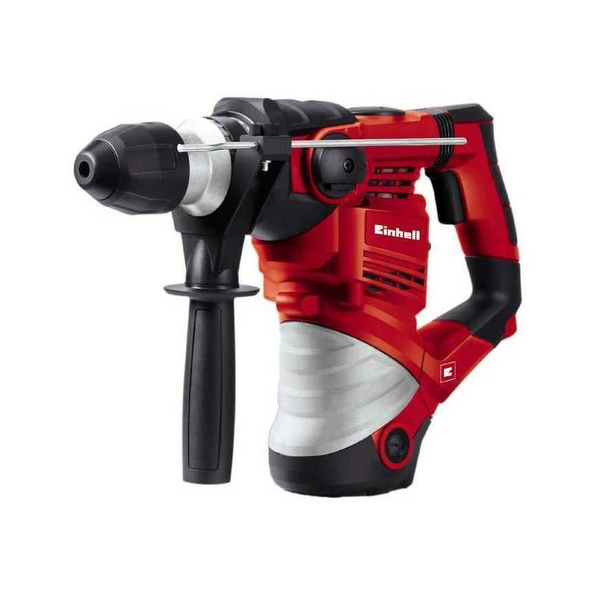Electric Hammer Drill - Einhell TH-RH 1600 SDS Plus 1600W 800 RPM Black/Silver/Grey