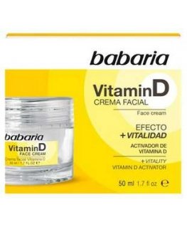Babaria Crema Facial Ritual Vitamina D, 50 ml
