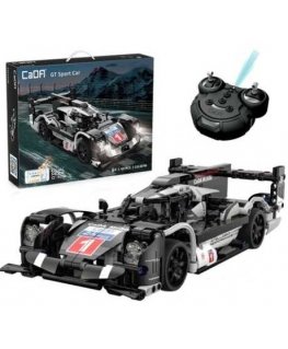 Klocki konstrukcyjne CaDA Zdalnie sterowane dodze auto sportowe 31 cm Samochód GT Sport Car 427 parts RC Światło LED Dual Mode