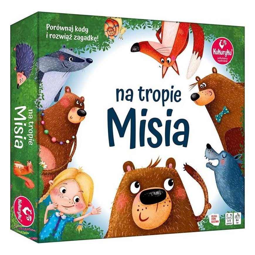 Promatek Žaidimas Kukuryku meškiuko taku 64756 – 2