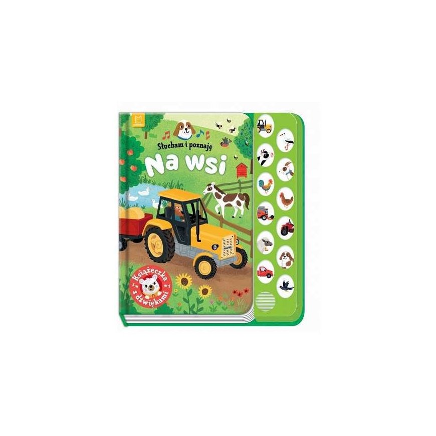 BOOK Aksjomat Słucham i poznaję Na wsi ksišżeczka su dw 34148