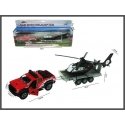 Hippo HKG Off-road vehicle with helicopter 35cm 520249 Hippo HKG Off-road vehicle with helicopter 35cm 520249