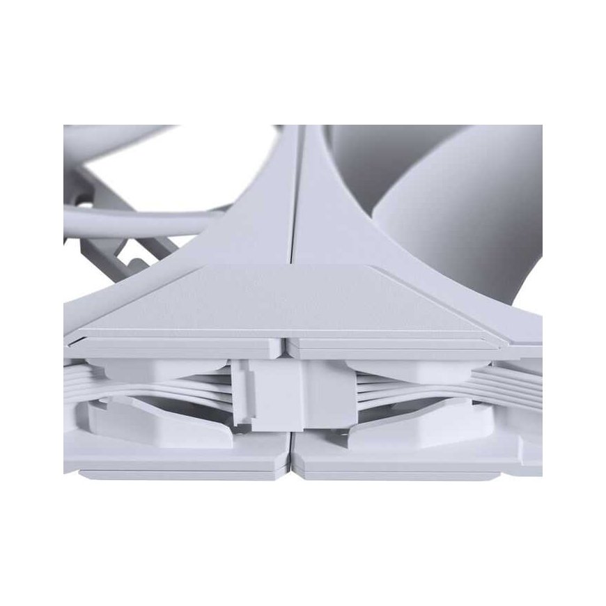 PHANTEKS M25 Gen2 PWM D-RGB Lüfter - Reverse Blade, 120mm, baltas – 4